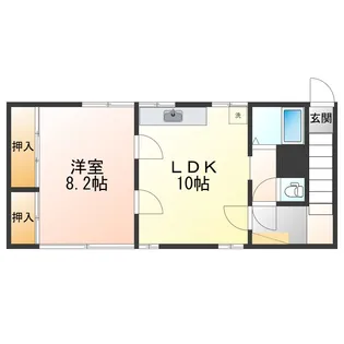 SEIKI相生【2階】の間取り