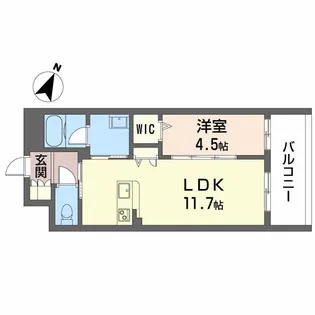 リアルエステート東原タワー【4階】の間取り