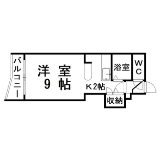 ノースコートサンスイ【7階】の間取り
