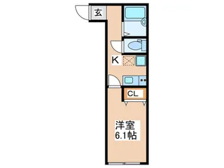 マロンハイツ【2階】の間取り