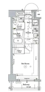 APRECIOUS上板橋【7階】の間取り