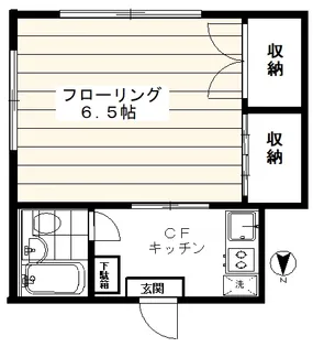 オーク酒井【2階】の間取り
