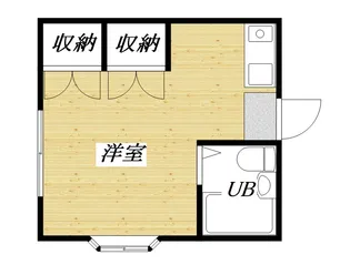 エイティエイトヒノ【1階】の間取り