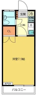 フローラルハイツ【2階】の間取り