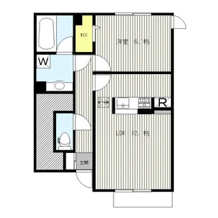 ルミエール【1階】の間取り