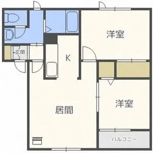 ハイセレール123【1階】の間取り