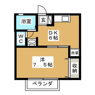 メゾン根岸【2階】の間取り