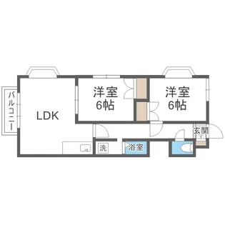 ドミール高木【2階】の間取り