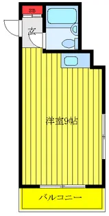 高台コーポ【1階】の間取り