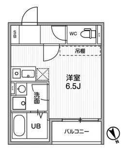 T s Cuore調布【1階】の間取り