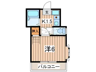 カ-サデルソル【2階】の間取り