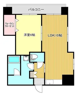 メゾン鴨池【4階】の間取り