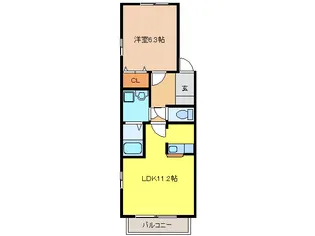 Spring Bell【2階】の間取り