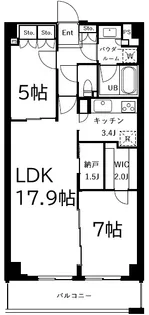 ザ・ケンジントン・レジデンスときわ台【2階】の間取り