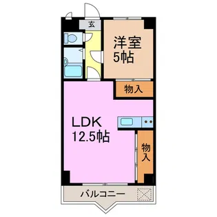 サンモール井田相川【3階】の間取り