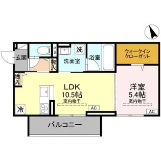 ソヴリンティ【2階】の間取り