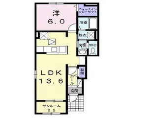 アイレジデンス I番館【1階】の間取り
