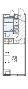 レオパレスJupiter【1階】の間取り