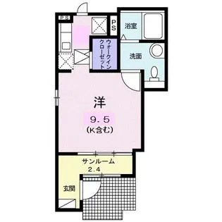 ハピネス・オーケストラ【1階】の間取り
