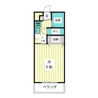 エスポワール一社【1階】の間取り