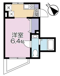 APARTMENT α【3階】の間取り