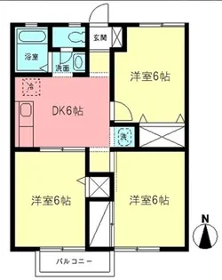 NYコーポ・D【0】【2階】の間取り
