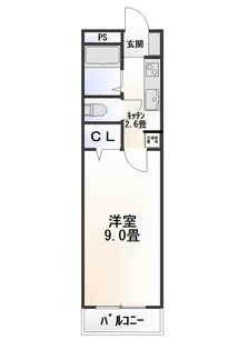 京屋ビル【2階】の間取り