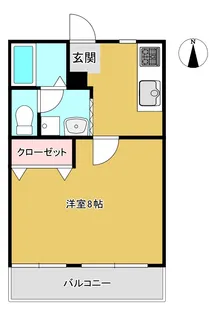 センチュリー群窪【1階】の間取り
