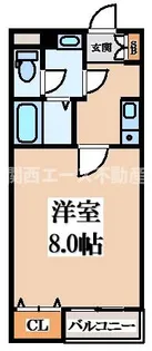 青木マンション【3階】の間取り