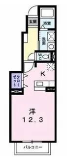 ヴィラ・アンジュ【1階】の間取り