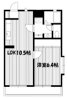 貫井アパートメント【1階】の間取り