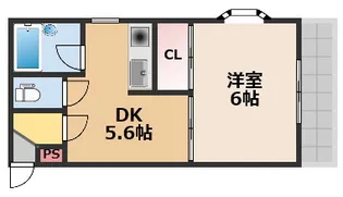 プラザダイエー草津【3階】の間取り