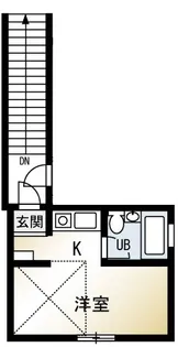 第2渡邉ハイツ【2階】の間取り