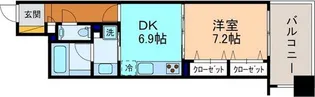The Court 香林坊【8階】の間取り