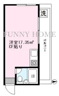 クレール世田谷【3階】の間取り