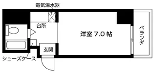 シャンテ両国【8階】の間取り