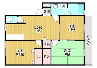 ハイランド栄【1階】の間取り