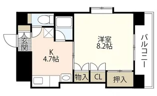 オオツカビル【1階】の間取り