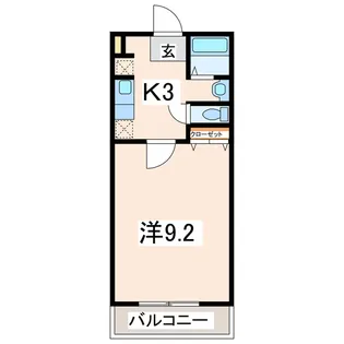 MIZUHO16【3階】の間取り