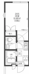 パインヒルズ曳舟【2階】の間取り
