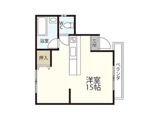 坪井ビル【1階】の間取り