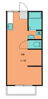 山本ハイツ【2階】の間取り