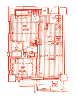 リュエル川崎パラッツオ【2階】の間取り