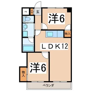 Son de Mer( ソン・ド・メール )【1階】の間取り