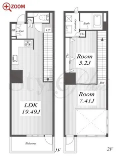 グラン・アベニュー 白川公園の間取り