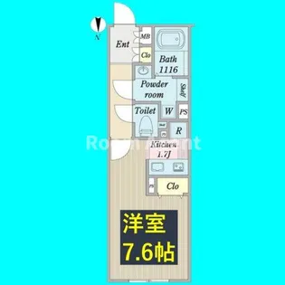 LUORE大曽根NORTH【2階】の間取り