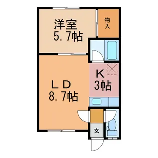 TMKI【1階】の間取り