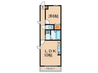 パ-クヒルズ田園調布【2階】の間取り