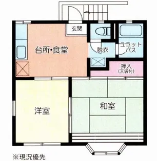 サンダンス・テラスA棟【0】【2階】の間取り