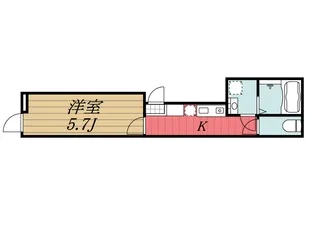 千葉県千葉市若葉区千城台南1【アパート】の間取り